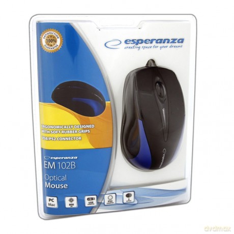 SIRIUS Mysz Optyczna EM102B USB