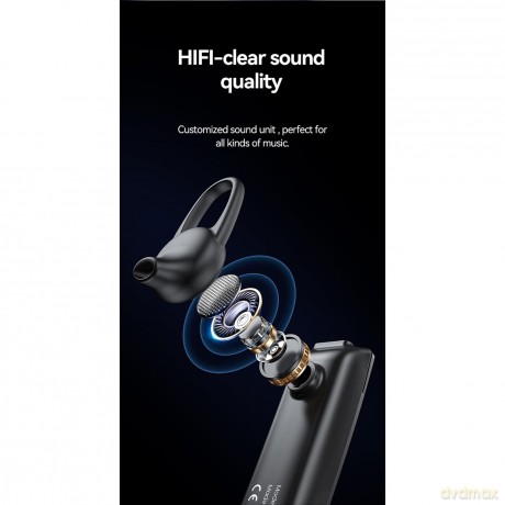 Słuchawka Bluetooth 5.0 BT2 mono Czarna