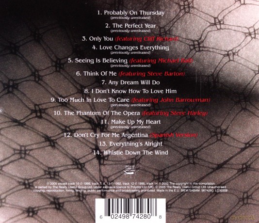 Sarah Brightman: Love Changes Everything:The Andrew Lloyd [CD]