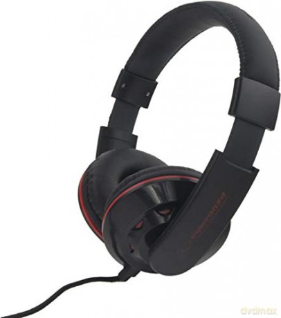 SŁUCHAWKI AUDIO STEREO Z REGULACJĄ GŁOŚNOŚCI EH144K CORAL CZARNE