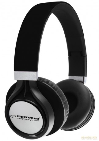 SŁUCHAWKI AUDIO STEREO Z REGULACJĄ GŁOŚNOŚCI EH159K CZARNE