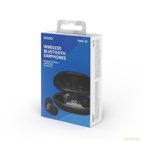 Słuchawki bezprzewodowe Bluetooth 5.3, IPX4, dotykowe sterowanie, TWS-10