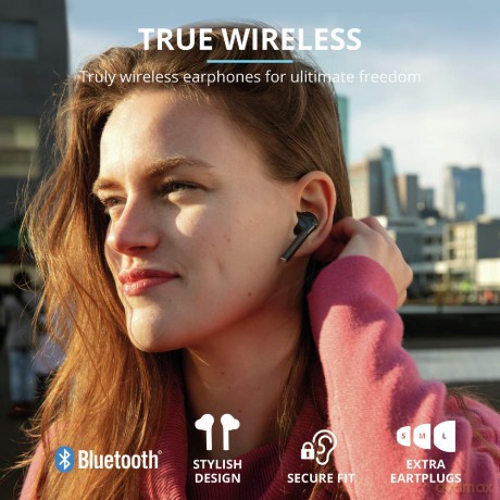 Słuchawki bezprzewodowe NIKA Touch Bluetooth czarne