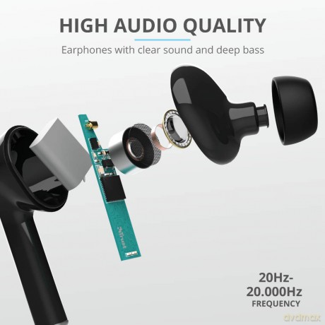 Słuchawki bezprzewodowe NIKA Touch Bluetooth czarne