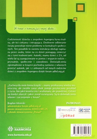 Codzienność dziecka z zespołem Aspergera [KSIĄŻKA]