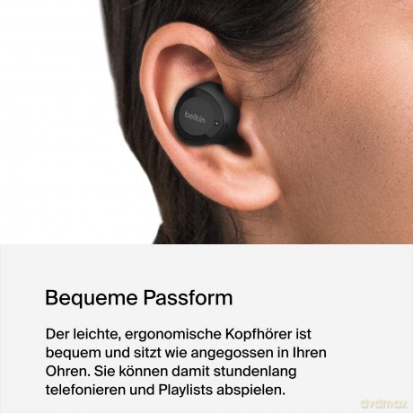 Słuchawki bezprzewodowe Soundform Bolt TWS czarne