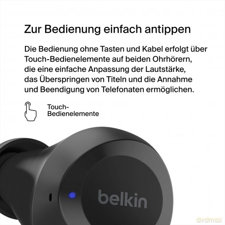 Słuchawki bezprzewodowe Soundform Bolt TWS czarne