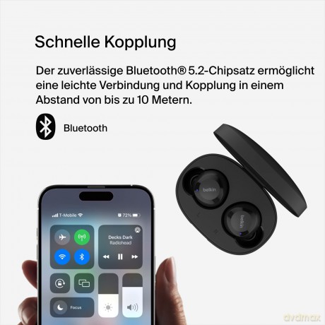Słuchawki bezprzewodowe Soundform Bolt TWS czarne