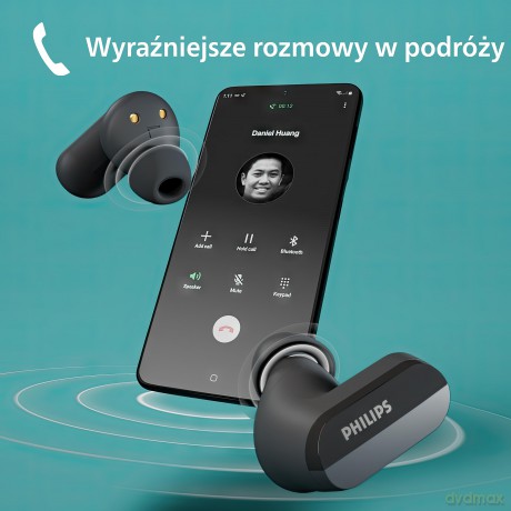 Słuchawki bezprzewodowe TAT3508BK/00