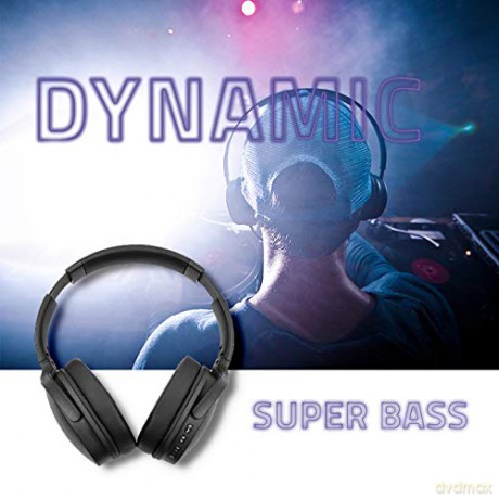 Słuchawki bezprzewodowe z mikrofonem|BT|Super bass Dynamic| Czarne