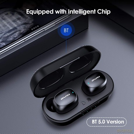 Słuchawki Bluetooth 5.0 T13 TWS + stacja dokująca Czarny