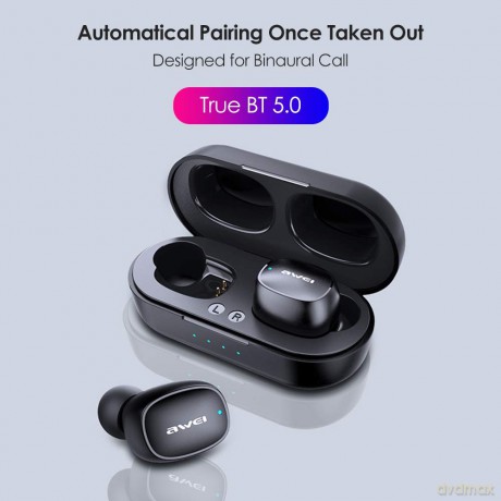 Słuchawki Bluetooth 5.0 T13 TWS + stacja dokująca Czarny