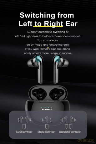 Słuchawki Bluetooth 5.0 T15 TWS + stacja dokująca Czarny