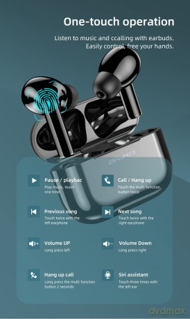 Słuchawki Bluetooth 5.0 T29 TWS Białe