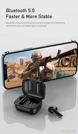Słuchawki Bluetooth 5.0 T36 TWS + stacja dokująca Białe