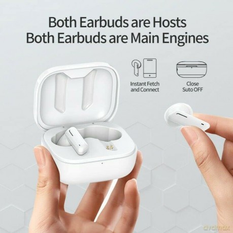 Słuchawki Bluetooth 5.0 T36 TWS + stacja dokująca Białe