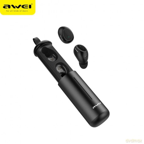Słuchawki Bluetooth 5.0 T55 TWS + stacja dokująca Czarny