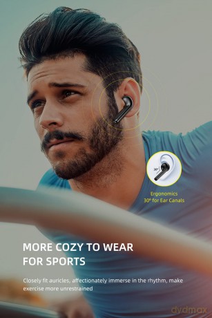 Słuchawki Bluetooth 5.0 TWS T15P Czarne