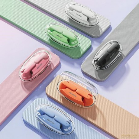Słuchawki Bluetooth 5.3 T85 ENC TWS niebieskie