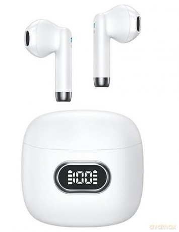 Słuchawki Bluetooth 5.3 TWS IA II LED białe