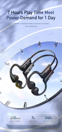 Słuchawki bluetooth A886BL przewodnictwo powietrzne