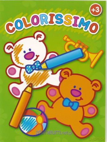 Colorissimo zielona 3+ [KSIĄŻKA]