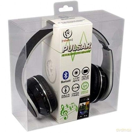 Słuchawki bluetooth PULSAR czarne