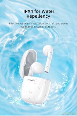 Słuchawki Bluetooth T28 TWS+stacja dokująca Białe