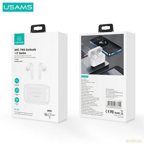 Słuchawki Bluetooth TWS 5.0 ANC LY Series białe BHULY06
