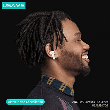 Słuchawki Bluetooth TWS 5.0 ANC LY Series białe BHULY06
