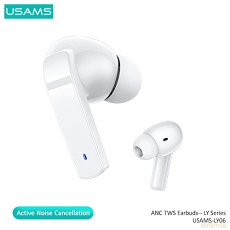 Słuchawki Bluetooth TWS 5.0 ANC LY Series białe BHULY06