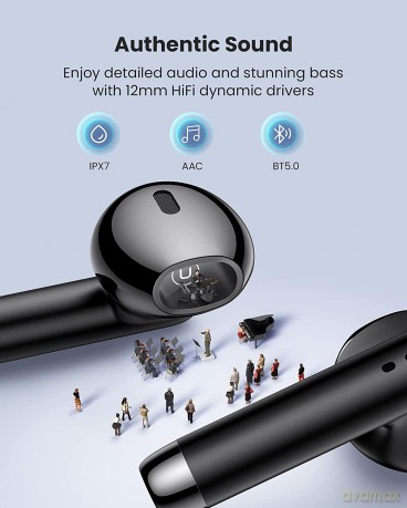 Słuchawki Bluetooth TWS 5.0 IA Series granatowe BHUIA03