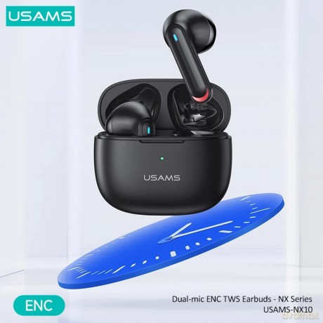 Słuchawki Bluetooth TWS 5.2 NX10 Series Dual microfon białe