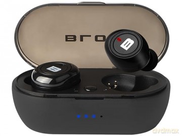 Słuchawki BTE 100 Bleutooth Earbuds czarne