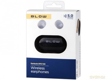 Słuchawki BTE 100 Bleutooth Earbuds czarne