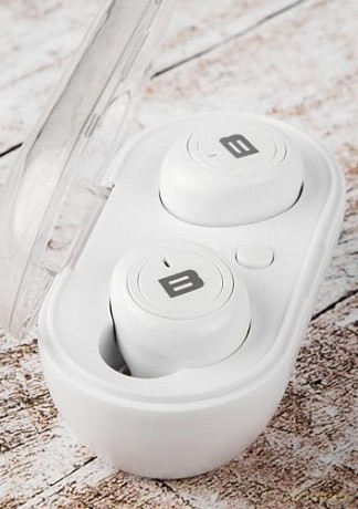 Słuchawki BTE100 Earbuds Bluetooth Białe