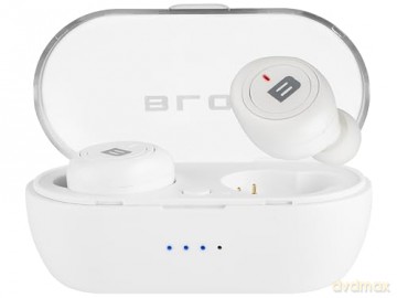 Słuchawki BTE100 Earbuds Bluetooth Białe