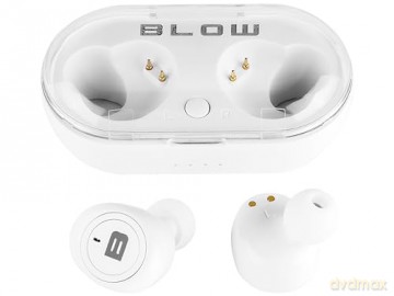 Słuchawki BTE100 Earbuds Bluetooth Białe