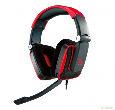 Słuchawki dla graczy Tt eSPORTS - Shock Blasting Red