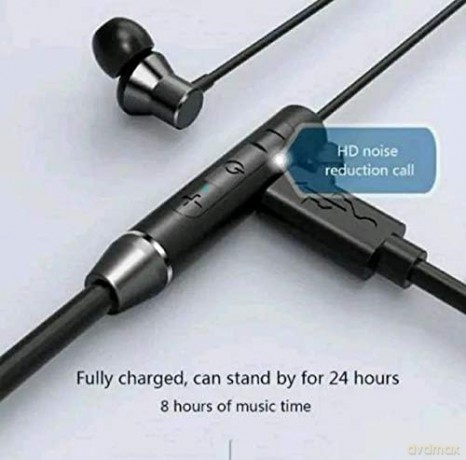 Słuchawki douszne Bluetooth HE05 czarne