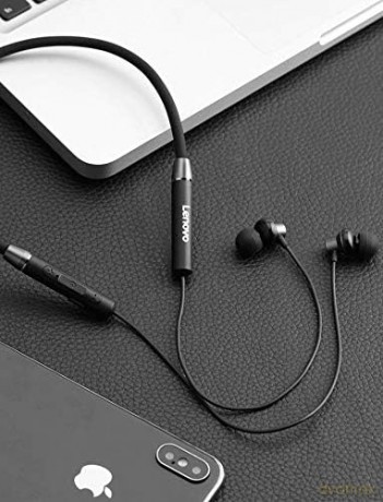 Słuchawki douszne Bluetooth HE05 czarne
