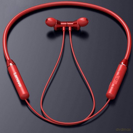 Słuchawki douszne Bluetooth HE05 czerwone