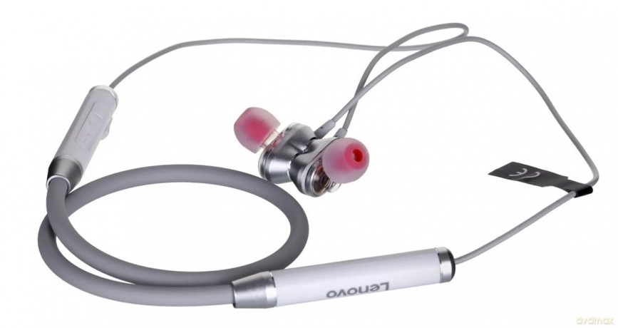 Słuchawki douszne bluetooth HE08 białe
