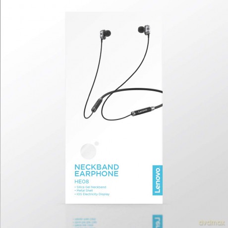 Słuchawki douszne Bluetooth HE08 czarne