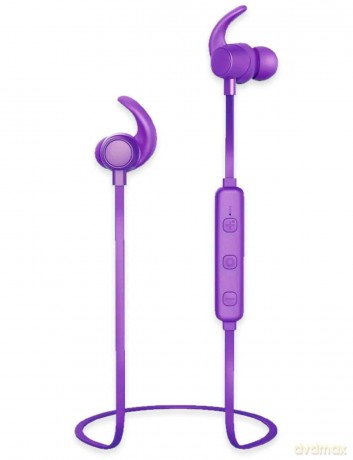 Słuchawki douszne BT WEAR7208PU purpurowe