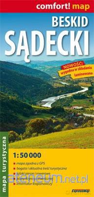 Comfort! map Beskid Sądecki 1:50 000 [KSIĄŻKA]