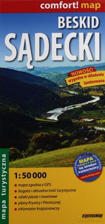 Comfort! map Beskid Sądecki 1:50 000 [KSIĄŻKA]