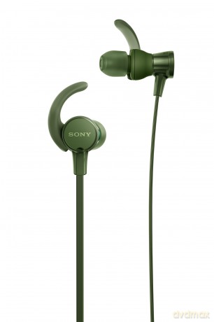 Słuchawki douszne MDR-XB510ASG, zielone
