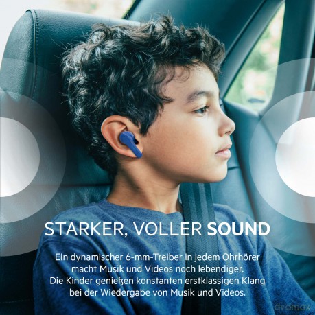 Słuchawki douszne Soundform Nano TWS niebieskie