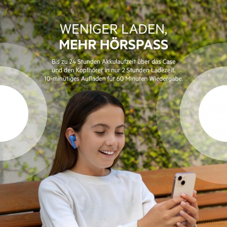 Słuchawki douszne Soundform Nano TWS niebieskie